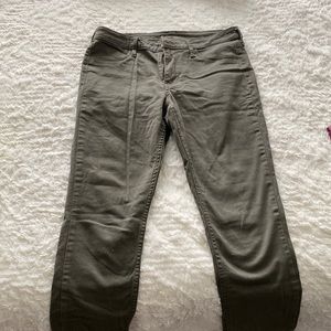 Green jeans from H&M